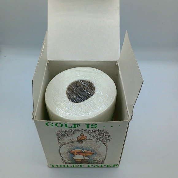 Golf Is .. Funny Golf Toilet Paper Joke Gag Gift - Picture 2 of 4